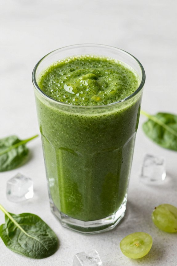 healthy green smoothie blend