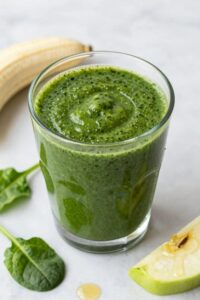 healthy green smoothie option