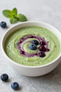 healthy green tea smoothie