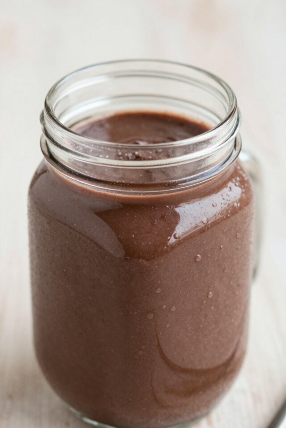indulgent chocolate smoothie recipe