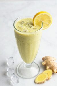 jamaican lemon ginger smoothie