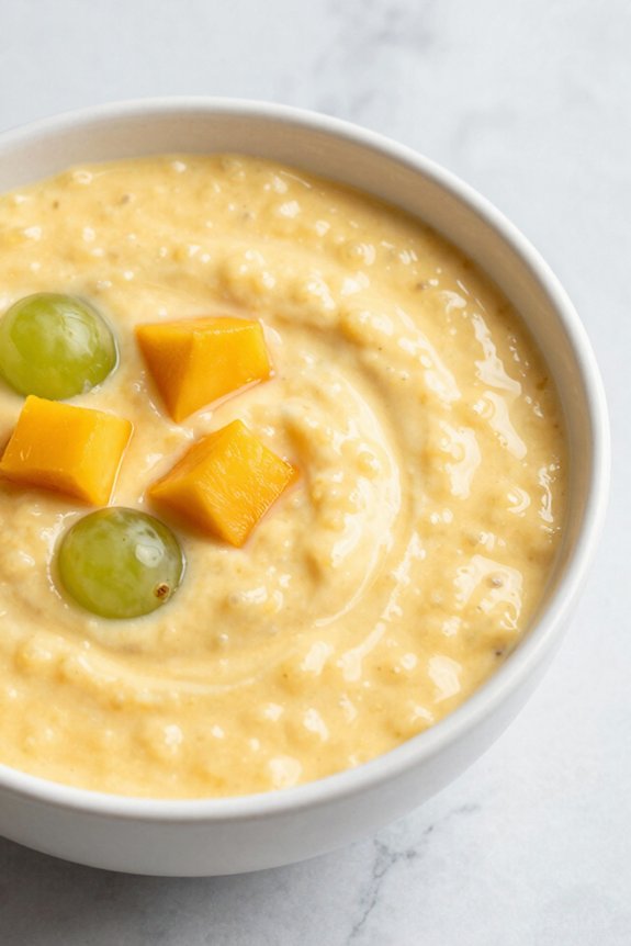 mango porridge smoothie recipe