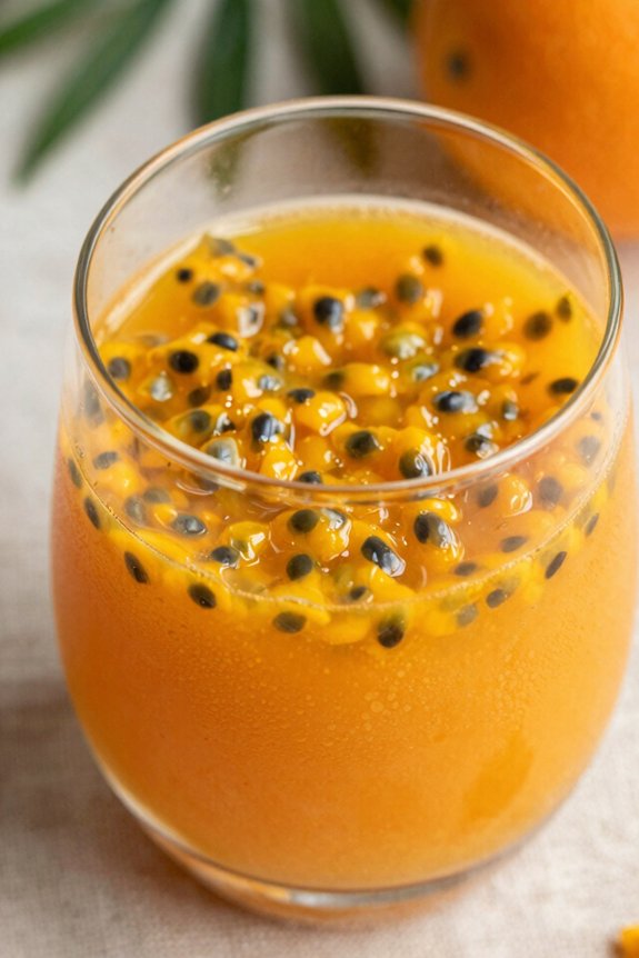 passion fruit orange smoothie recipe
