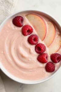 peach melba smoothie recipe