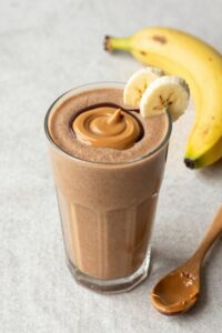 peanut butter banana smoothie