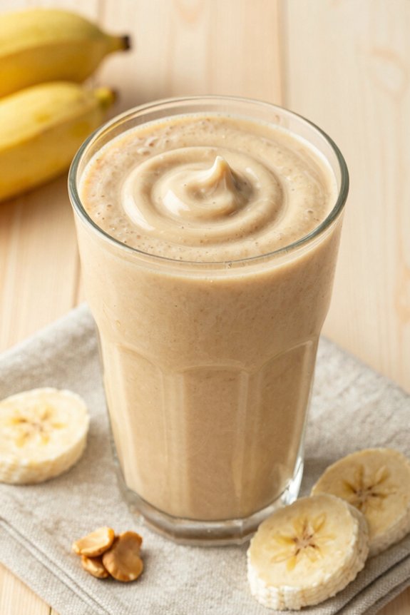 peanut butter banana smoothie