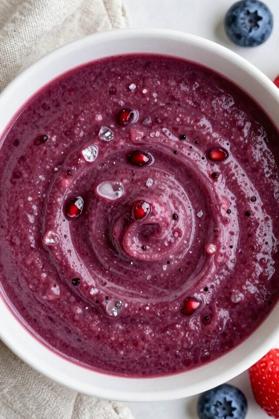 pomegranate berry smoothie recipe