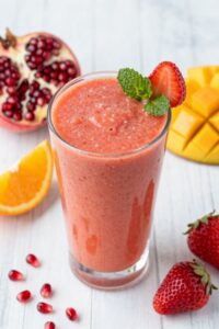 pomegranate paradise smoothie recipe