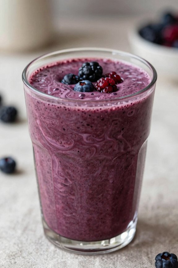 protein packed berry smoothie recipe