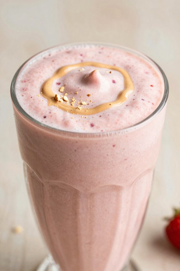 protein packed peanut butter smoothie