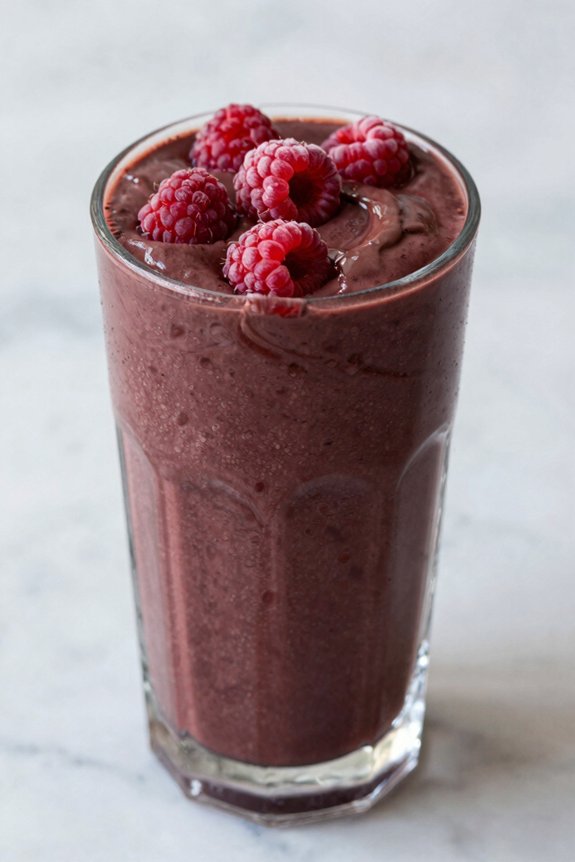 raspberry fudge smoothie recipe