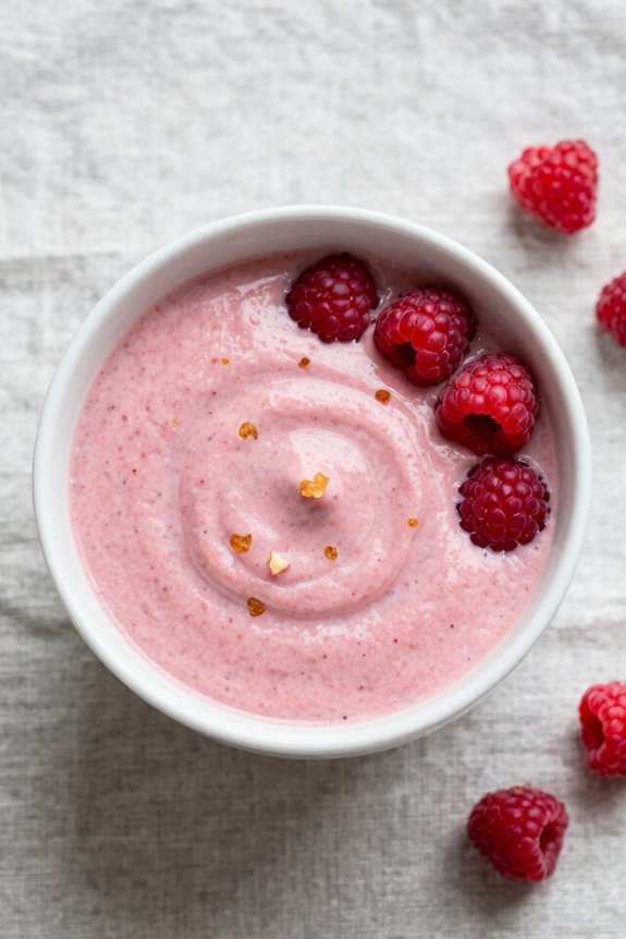 raspberry ginger smoothie blend
