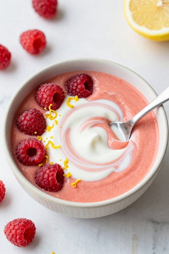 raspberry lemon smoothie recipe