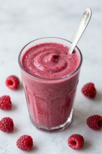 raspberry protein smoothie recipe