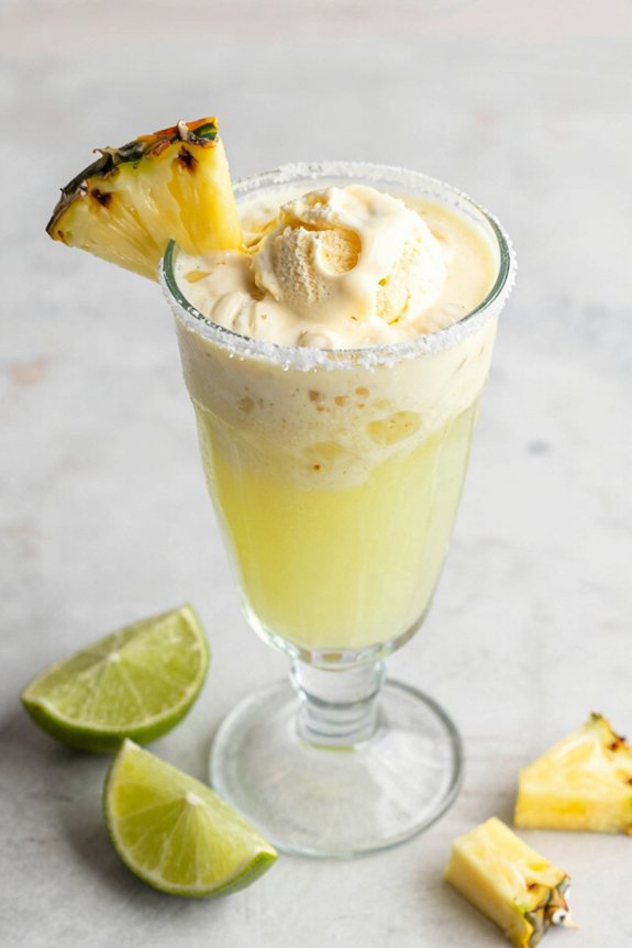 refreshing lime margarita smoothie