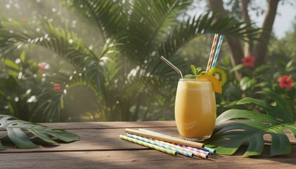 refreshing smoothie straw experience