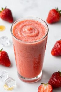 refreshing strawberry smoothie blend