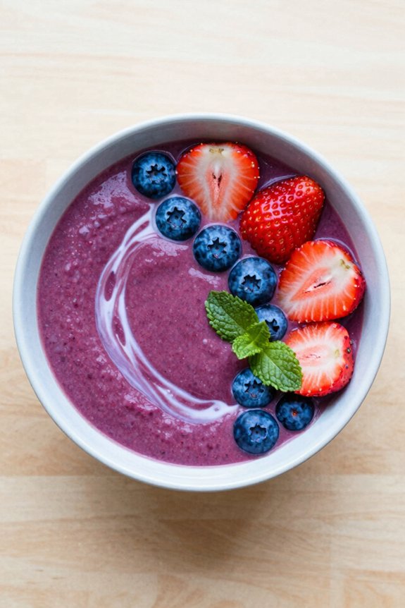 refreshing summer berry blend