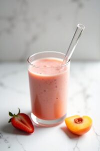 refreshing summer fruit smoothie