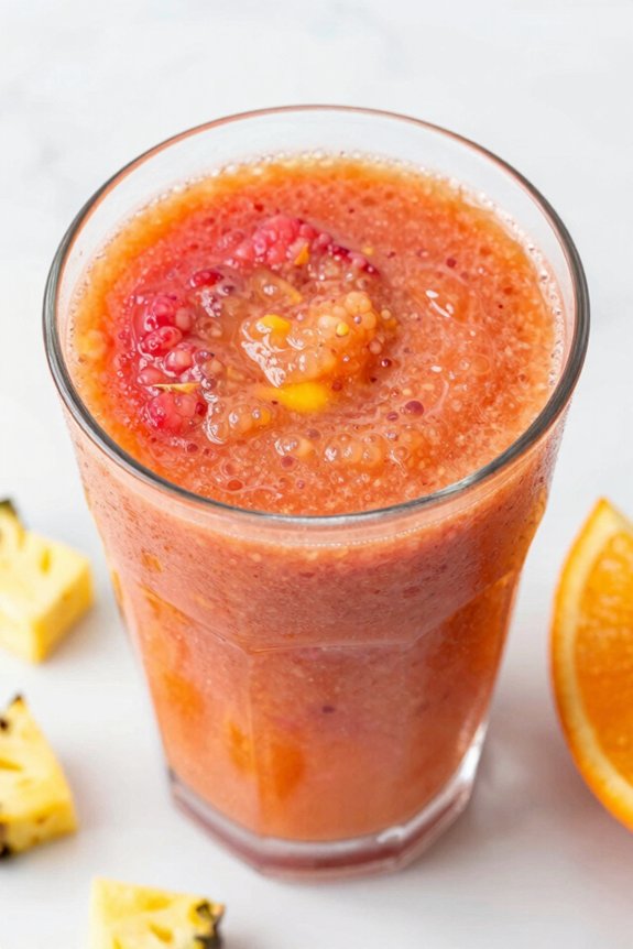 refreshing tropical fruit blend