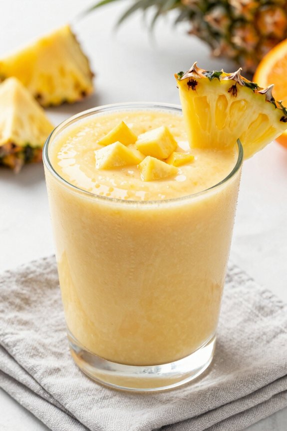 refreshing tropical fruit blend