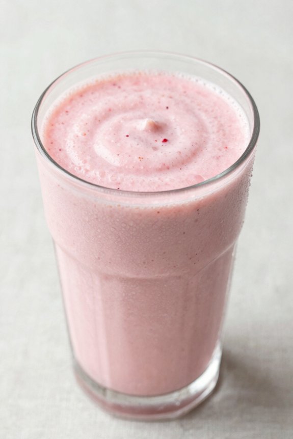 skim milk yogurt strawberries