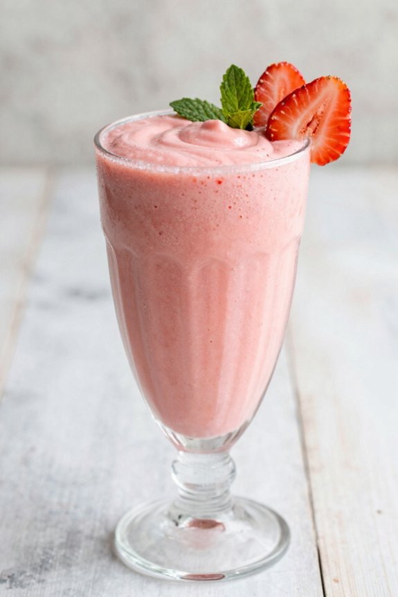smooth and creamy breakfast smoothie