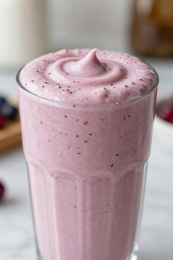 smooth and creamy smoothie
