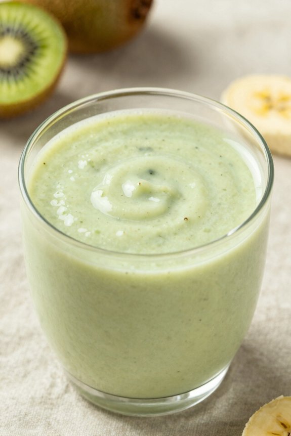 smooth creamy kiwi banana