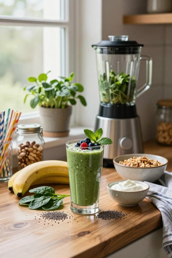 smoothies as breakfast option