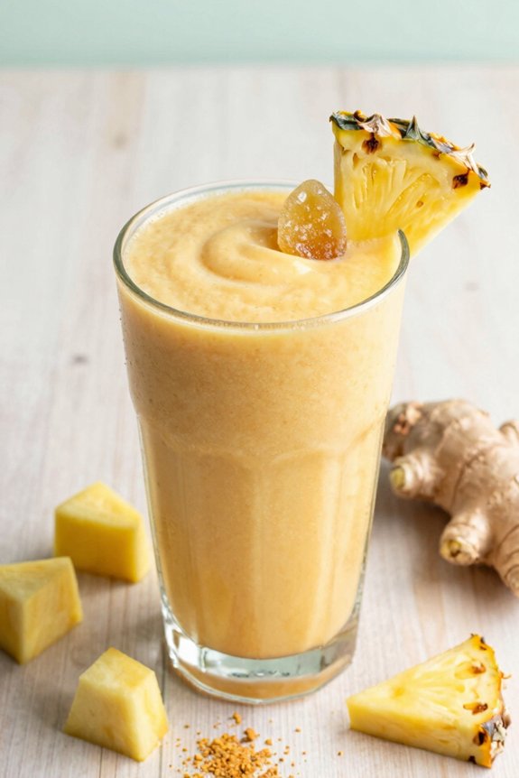 spicy thai ginger smoothie