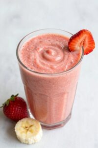 strawberry banana smoothie blend