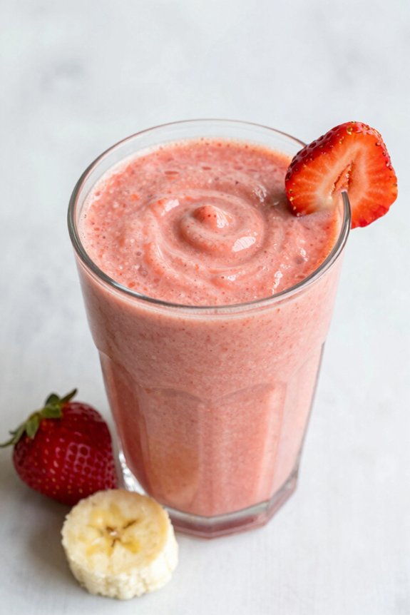 strawberry banana smoothie blend