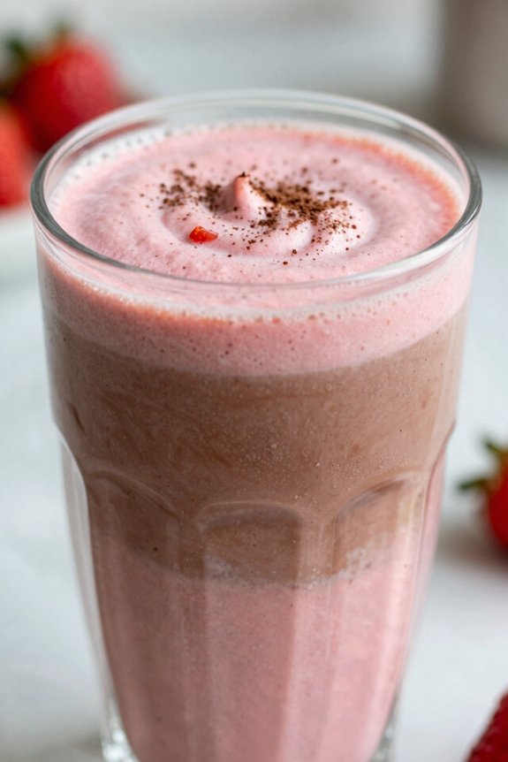 strawberry chocolate smoothie recipe