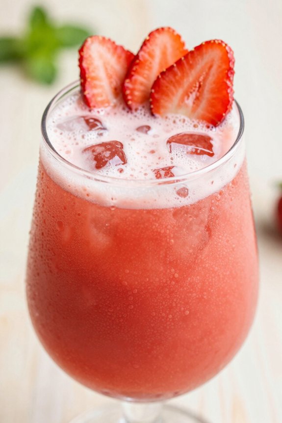 strawberry punch blending instructions