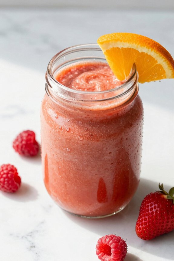 sunny berry orange smoothie recipe