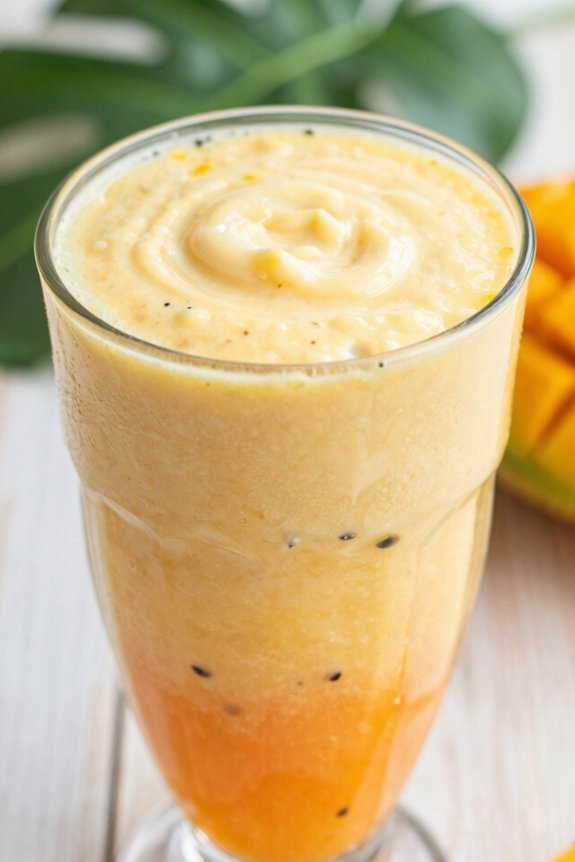 tropical dairy free smoothie recipe
