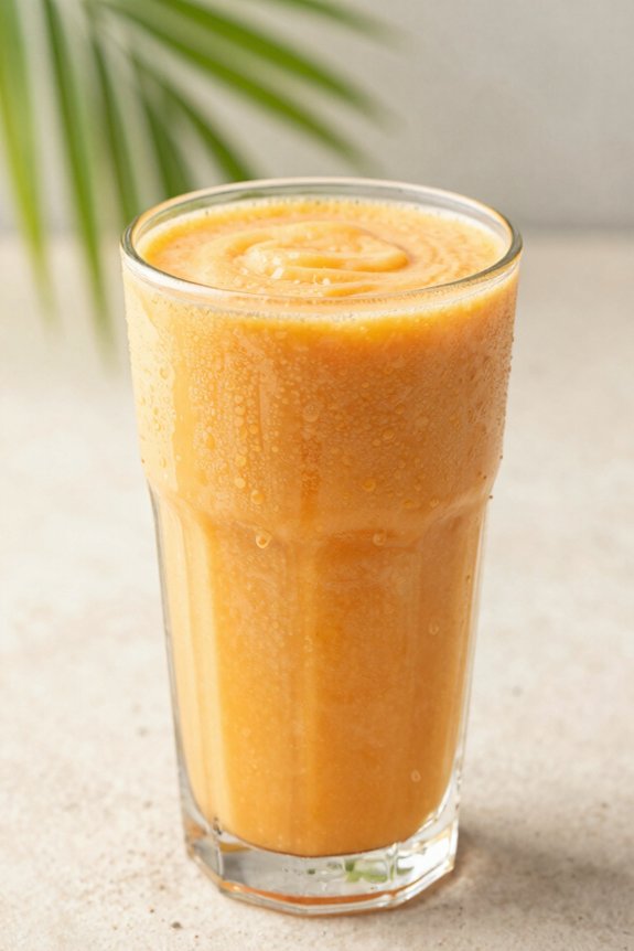 tropical frozen smoothie recipe