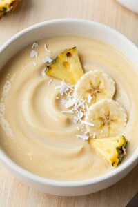 tropical fruit cream smoothie