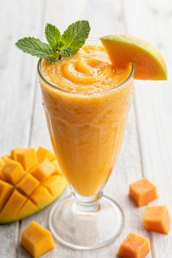 tropical fruit smoothie blend