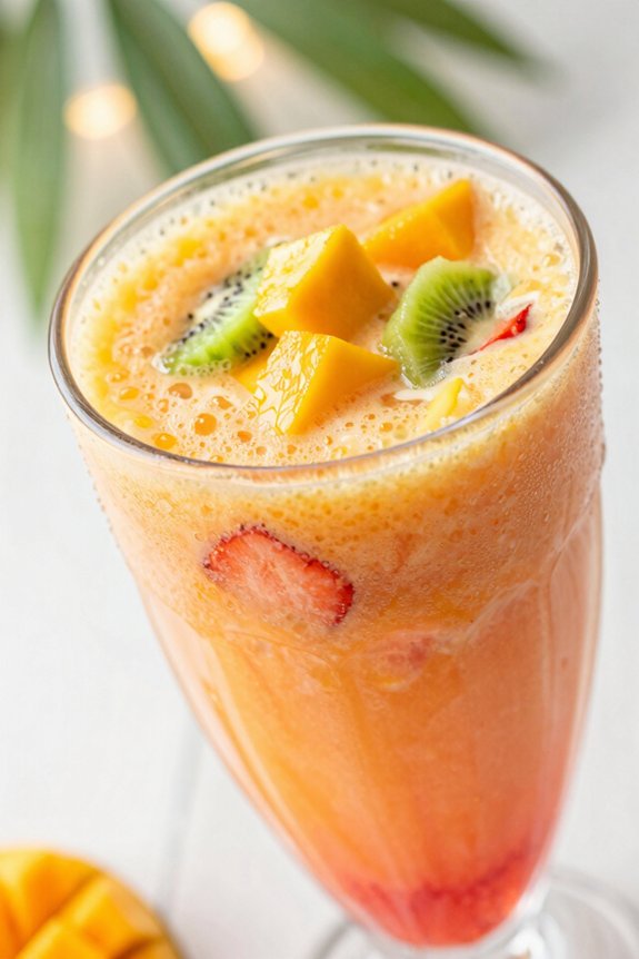 tropical fruit smoothie blend