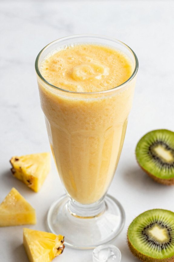 tropical fruit smoothie recipe