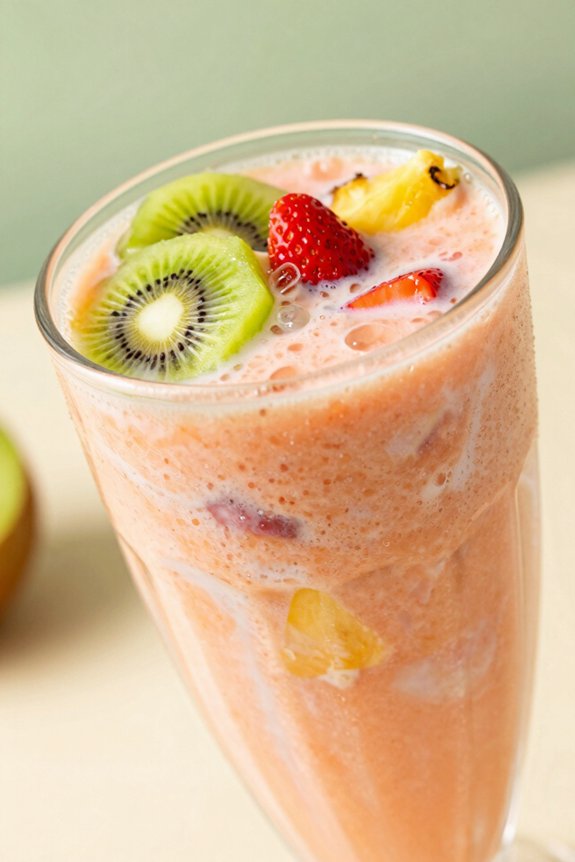 tropical fruit smoothie recipe