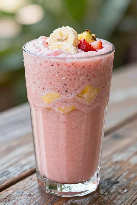 tropical fruity smoothie recipe