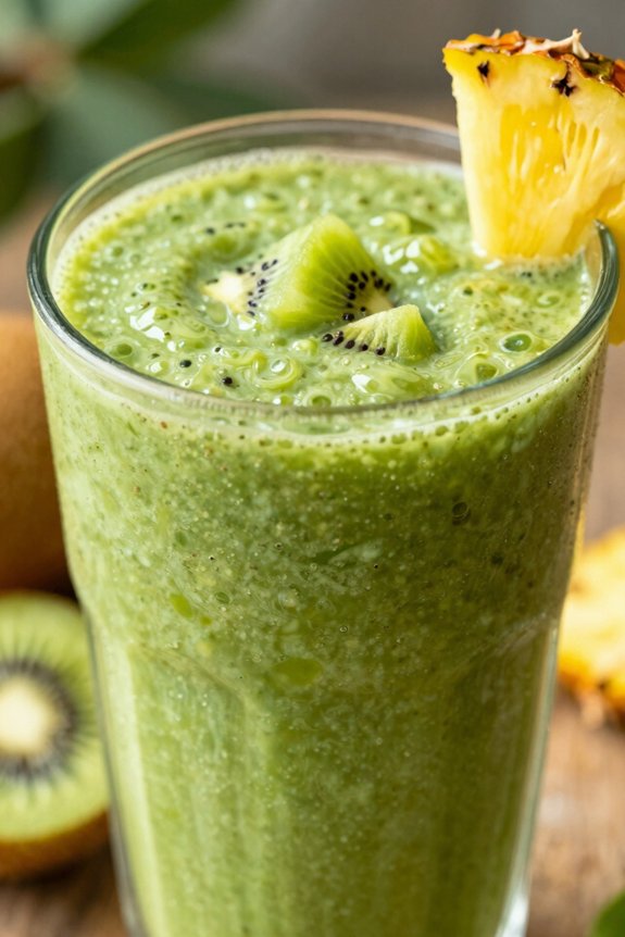 tropical green smoothie recipe