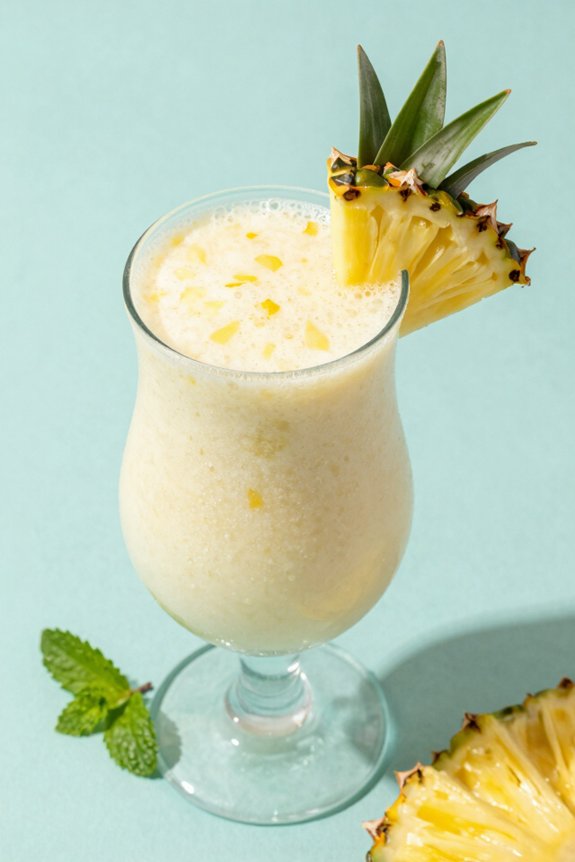 tropical pineapple coconut blend