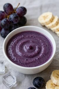 vibrant smoothie with fruit